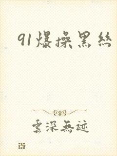 91爆操黑丝封面