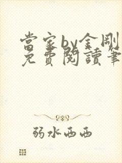 当家by金刚圈免费阅读笔趣阁封面