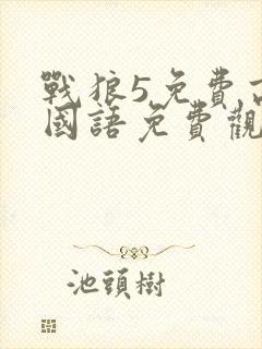 战狼5免费高清国语免费观看