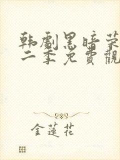 韩剧黑暗荣耀第二季免费观看