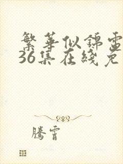 繁华似锦电视剧36集在线免费观看