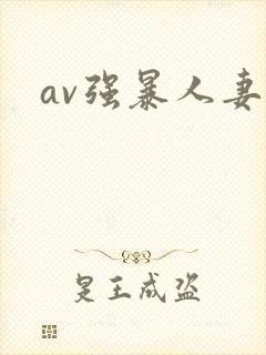 av强暴人妻久封面