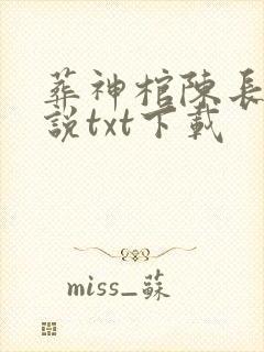 葬神棺陈长安小说txt下载