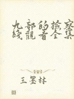 九部的检察官在线观看全集免费封面