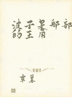 波子是哪部电影的主角封面