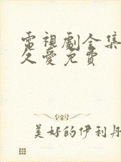电视剧全集要久久爱免费