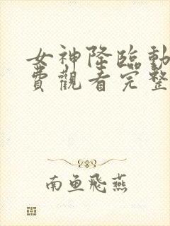 女神降临动漫免费观看完整版高清