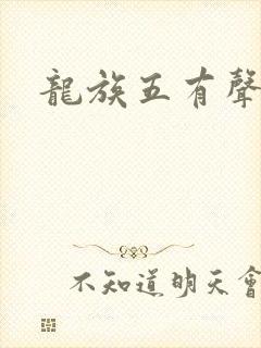 龙族五有声小说封面