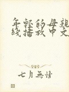 年轻的母亲1在线播放中文字