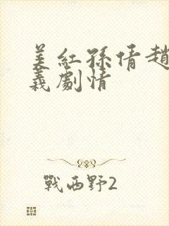 美红孙倩赵敏高义剧情封面