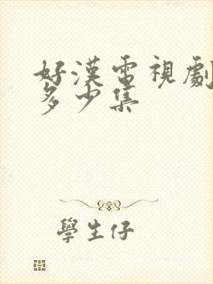 好汉电视剧一共多少集