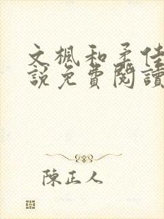 文枫和柔佳的小说免费阅读封面