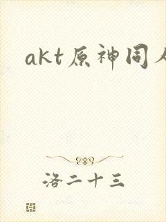 akt原神同人封面