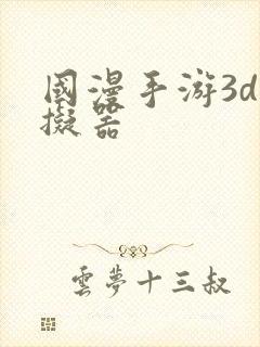 国漫手游3d模拟器