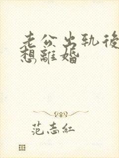老公出轨后妻子想离婚封面