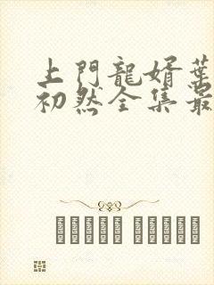 上门龙婿叶辰萧初然全集最新封面