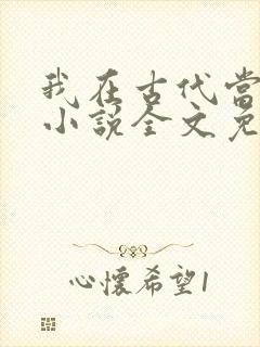 我在古代当后娘小说全文免费阅读封面