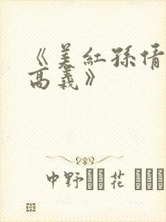 《美红孙倩赵敏高义》