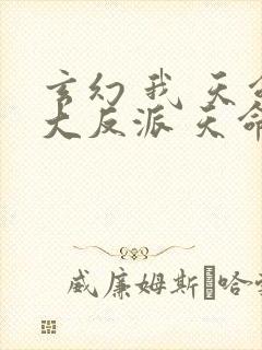 玄幻 我 天命大反派 天命反派