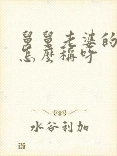 舅舅老婆的弟弟怎么称呼