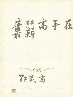 唐门高手在异世最新