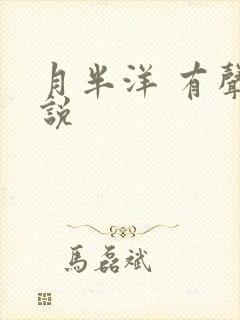 月半洋 有声小说封面