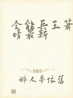 全能兵王萧晨苏晴最新