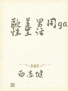 欧美男同gay性生活