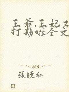 王爷,王妃又去打劫啦全文免费阅读