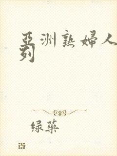 亚洲熟妇人妻系列