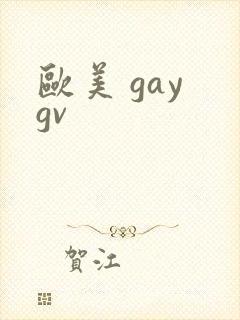 欧美 gay gv
