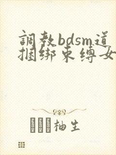 调教bdsm道捆绑束缚女