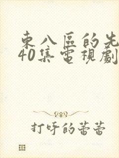 东八区的先生们40集电视剧免费