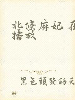 北条麻妃 在线播放