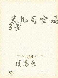 叶凡司空嫣然93章