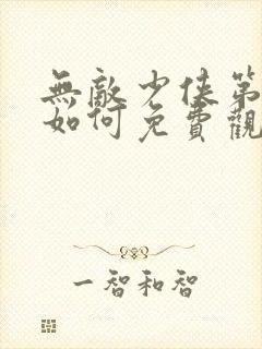 无敌少侠第二季如何免费观看