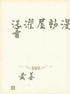 洗濯屋动漫在线看