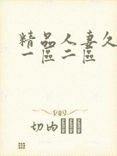 精品人妻久久久一区二区