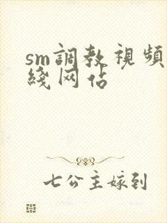 sm调教视频在线网站
