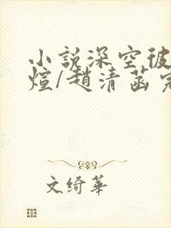 小说深空彼岸王煊/赵清菡完结版封面