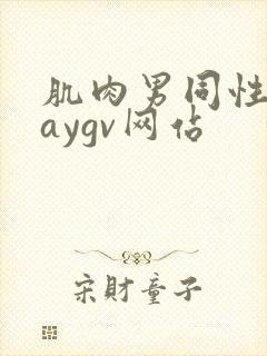 肌肉男同性恋gaygv网站