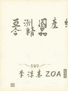 亚洲 国产 综合 精品封面