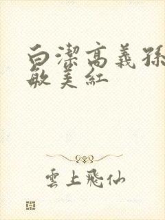 白洁高义孙倩张敏美红