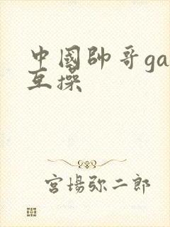 中国帅哥gay互操封面