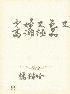 少妇又色又爽又高潮极品
