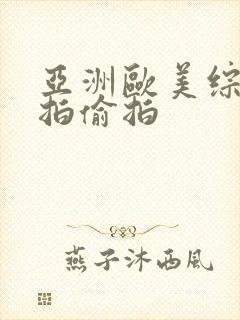 亚洲欧美综合自拍偷拍
