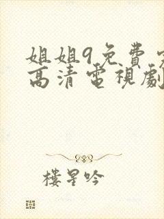 姐姐9免费完整高清电视剧在线看