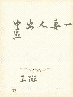 中出人妻一区二区