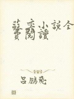 苏奕小说全文免费阅读封面