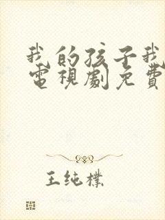我的孩子我的家电视剧免费观看
